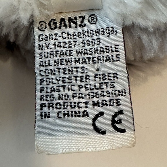 Ganz Webkinz HM344 Grey Owl 8" Bird Soft Plush Stuffed Animal Toy **NO CODE - Picture 3 of 12